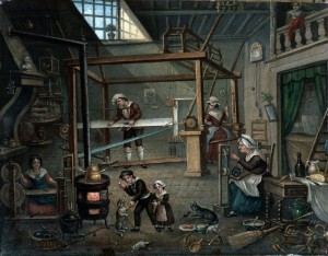atelier canut montée des Epies