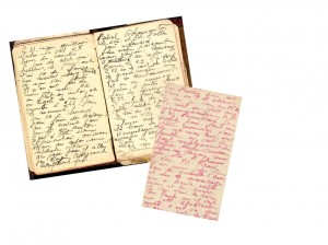 carnets manuscrits