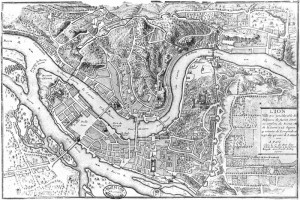 Lyon  vers 1700