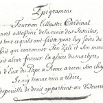 épigramme 1711 AD71