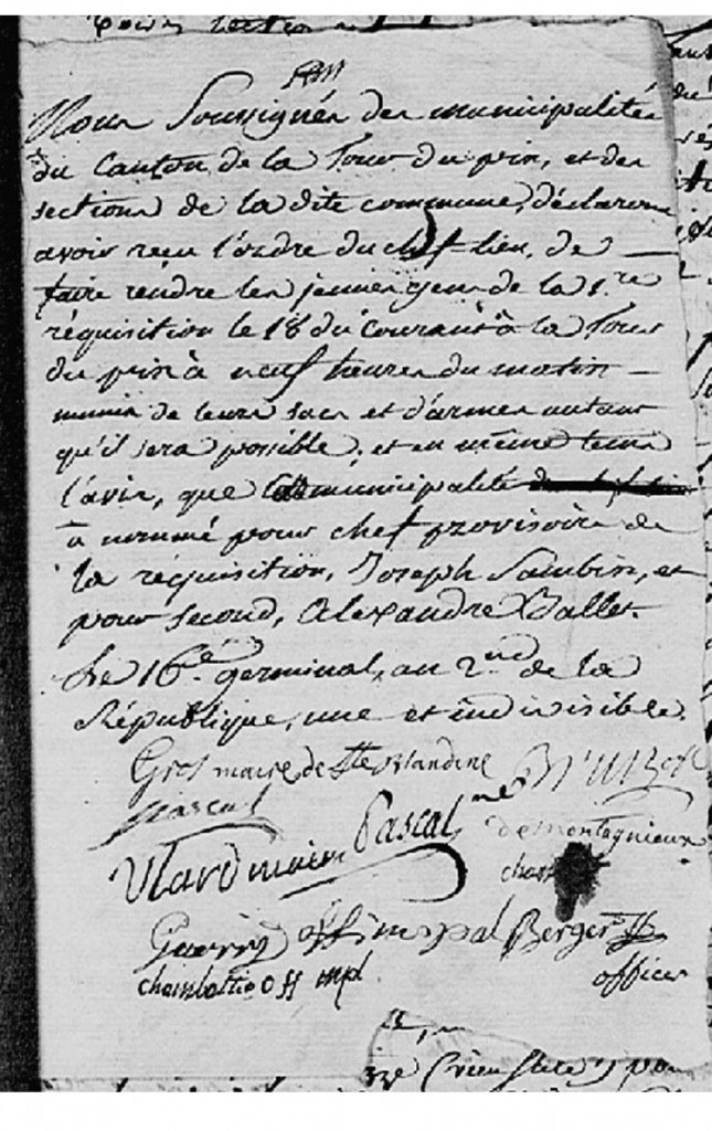 réquisition